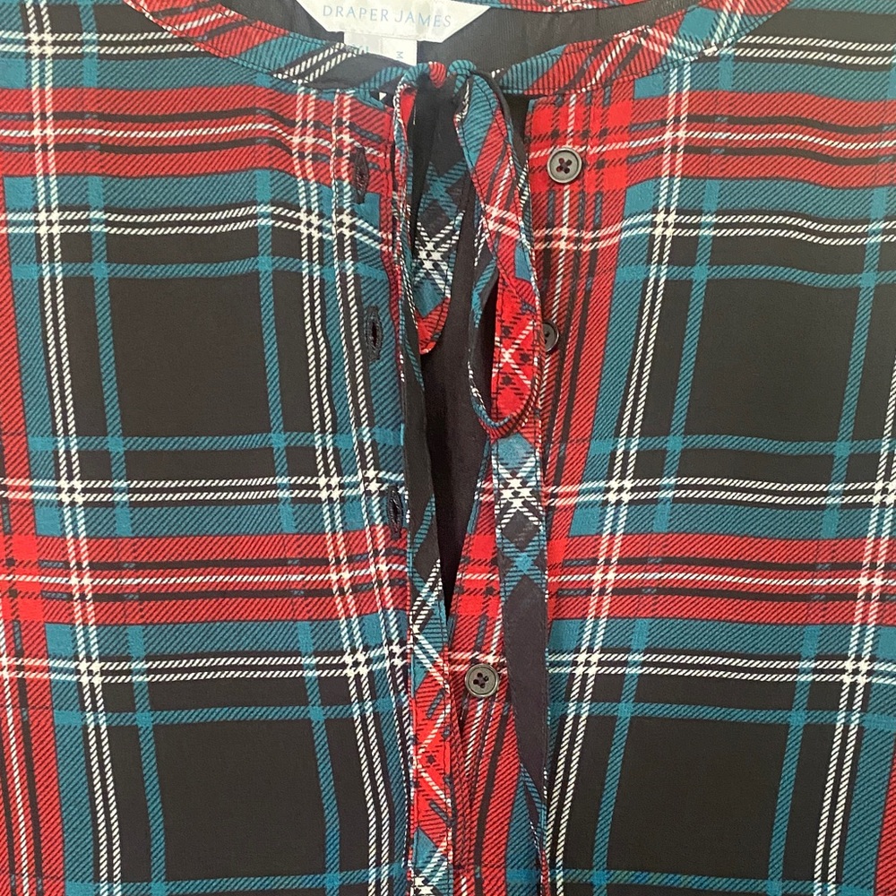 Draper James Black and Red Plaid Dress - Picture 5 of 6